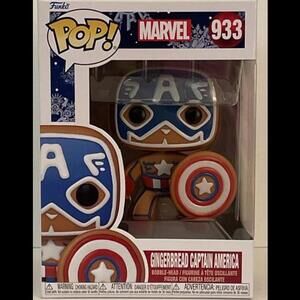 (r3) Funko Pop! Vinyl: Marvel - Gingerbread Captain America #933